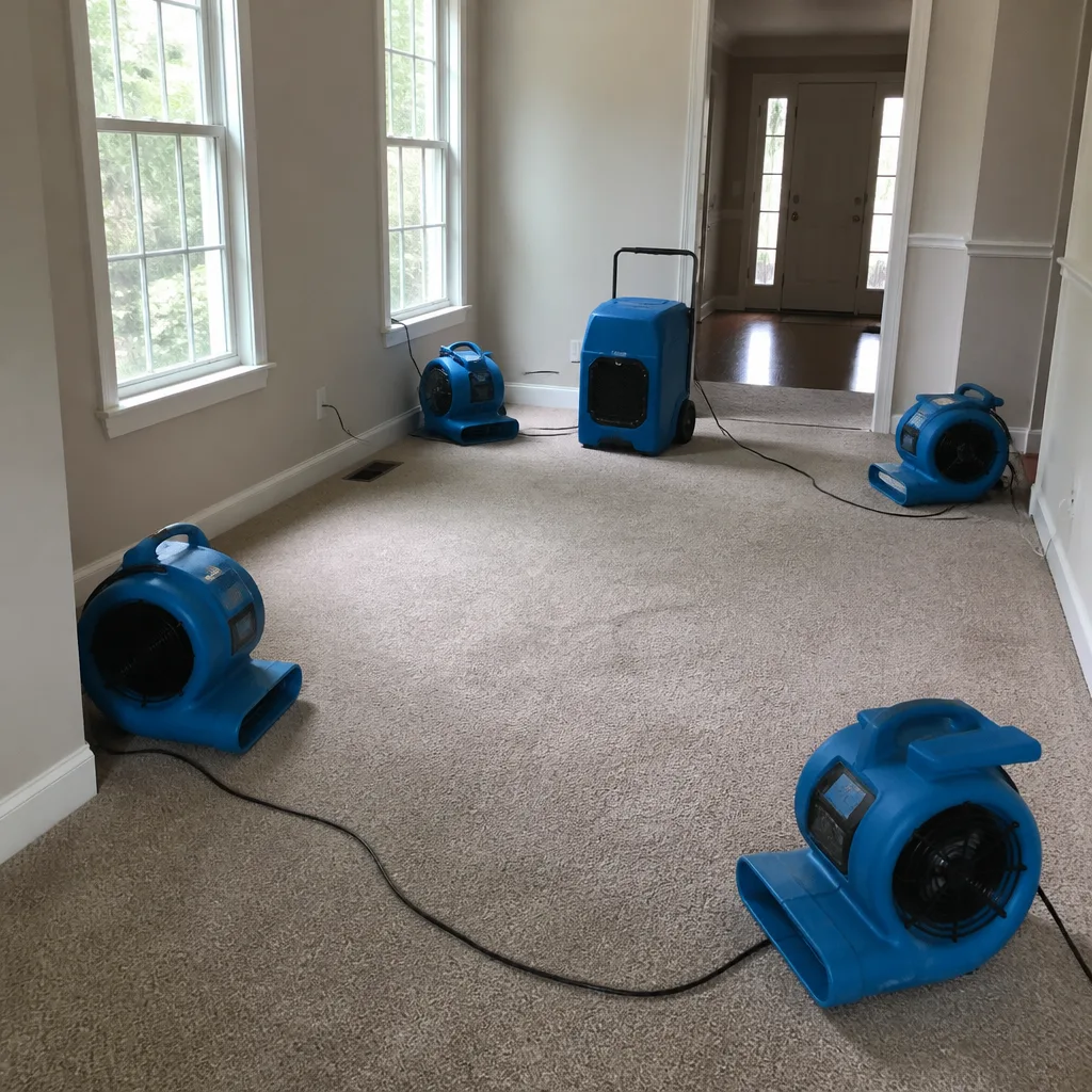 Water damage drying