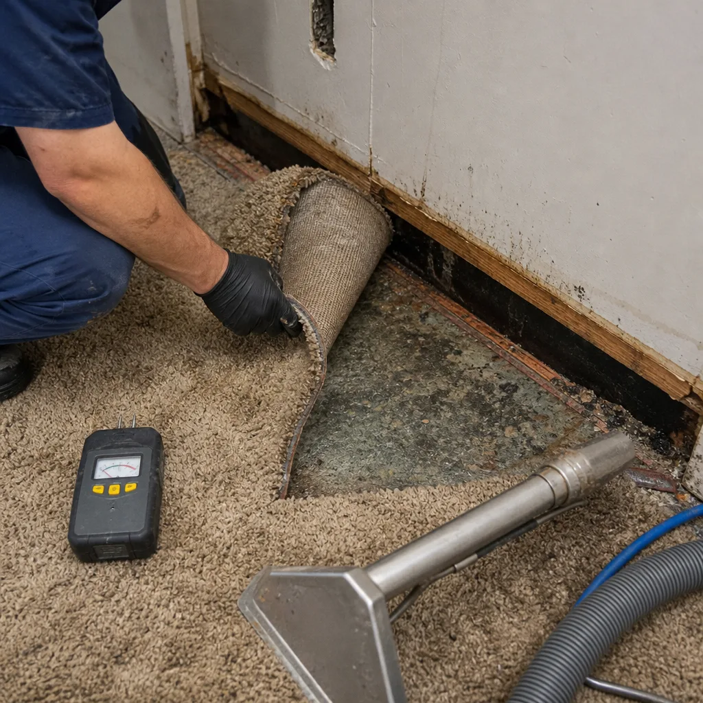Storm Damage Restoration in Bellflower